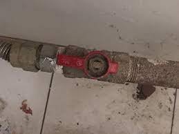 gas dryer shut off valve